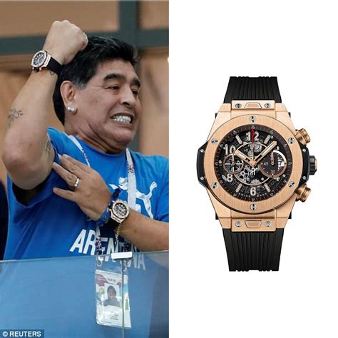 maradona double hublot|hublot king power unico.